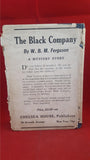 W B M Ferguson - The Black Company, Chelsea House, 1924, 1st Edition