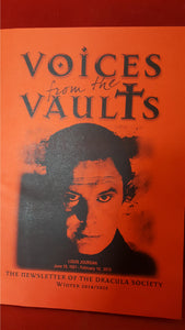 The Dracula Society Winter 2014/2015, Voices from the Vaults