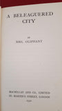 Mrs Oliphant - A Beleaguered City, Macmillan, 1930