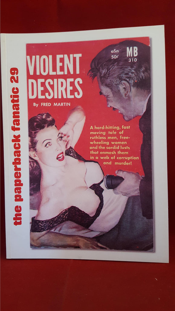 The Paperback Fanatic 29, Violent Desires, Renegade, 2014