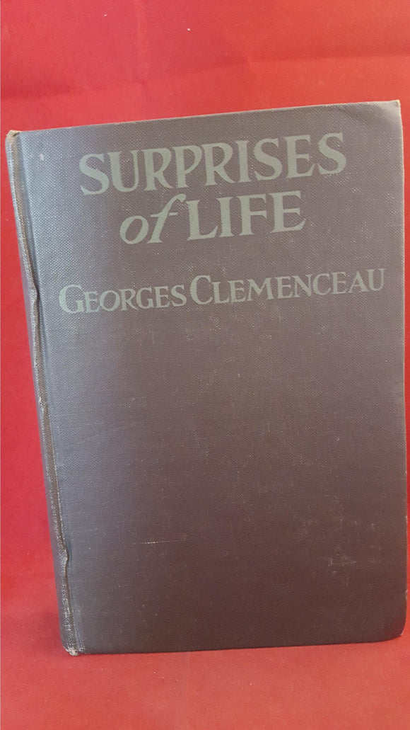 Georges Clemenceau - Surprises of Life, Doubleday, 1920, 1st US