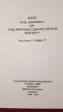 Arthur Conan Doyle - The Journal of, Volume 7: 1996/7