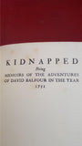 Robert Louis Stevenson - Kidnapped, Oxford, 1948