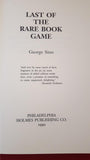 George Sims - Last of The Rare Book Game, Holmes, 1990