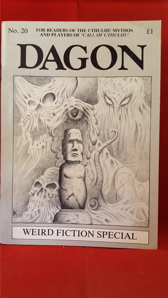 Dagon No. 20, Carl T Ford, Weird Fiction Special, November-January 1987