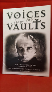 Voices from the Vaults - Newsletter Of The Dracula Society, 2015