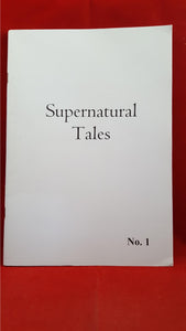Supernatural Tales No. 1, First Issue, David Longhorn, 2001, 1st Edition