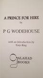 P G Wodehouse - A Prince For Hire, Galahad Books, 2003, Limited