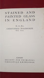 Christopher Woodforde - Stained & Painted Glass In England, 1937, 1st
