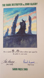 John Glasby - The Dark Destroyer, Sarob Press, 2005, Private Copy-Signed, 1st