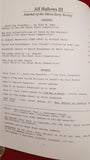 All Hallows III - 1991, The Journal of the Ghost Story Society
