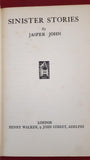 Jasper John (Rosalie Muspratt) - Sinister Stories, Henry Walker, 1930, 1st Edition