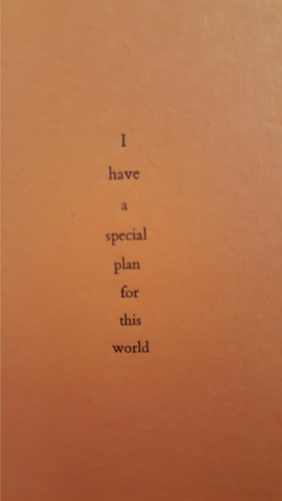 Thomas Ligotti-I Have A Special Plan For This World, No 3, Durtro, 2000, Signed
