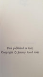 Jeremy Reed-A Hundred Years Of Disappearance Count Eric Stenbock,1995, proof copy