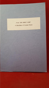 Noel Lloyd - From The Spirit Lamp-A Miscellany of Uranian Poems, No 43, 1992