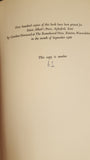 Brocard Sewell - My Dear Time's Waste, Saint Albert's Press, 1966, 1st, Signed,  Limited