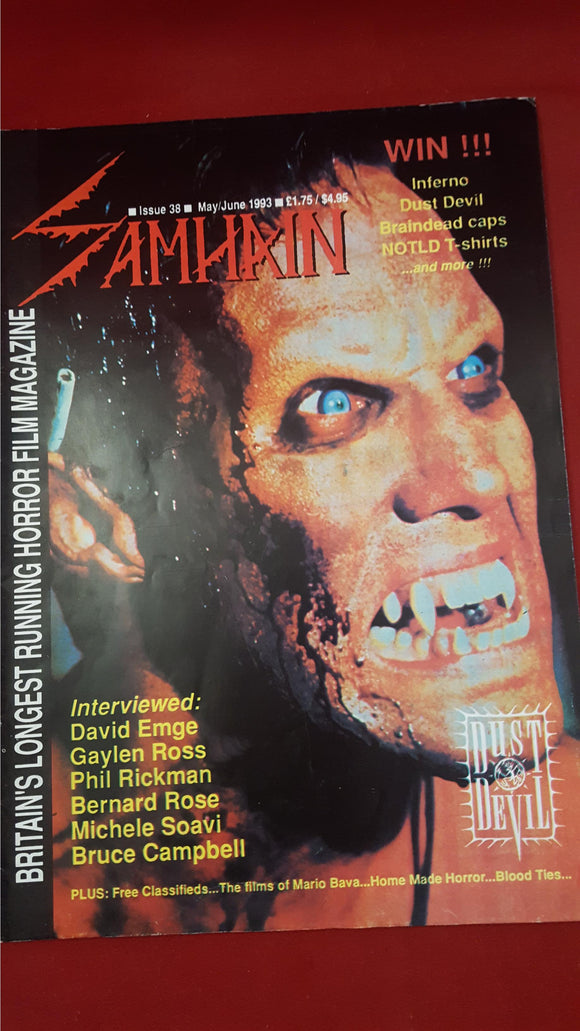 John Gullidge - Samhain, Issue 38, May/June 1993