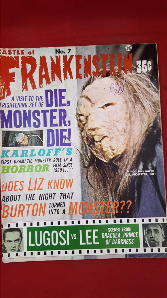 Castle Of Frankenstein Volume 2 Number 3, 1965, Gothic Castle Publishing Co
