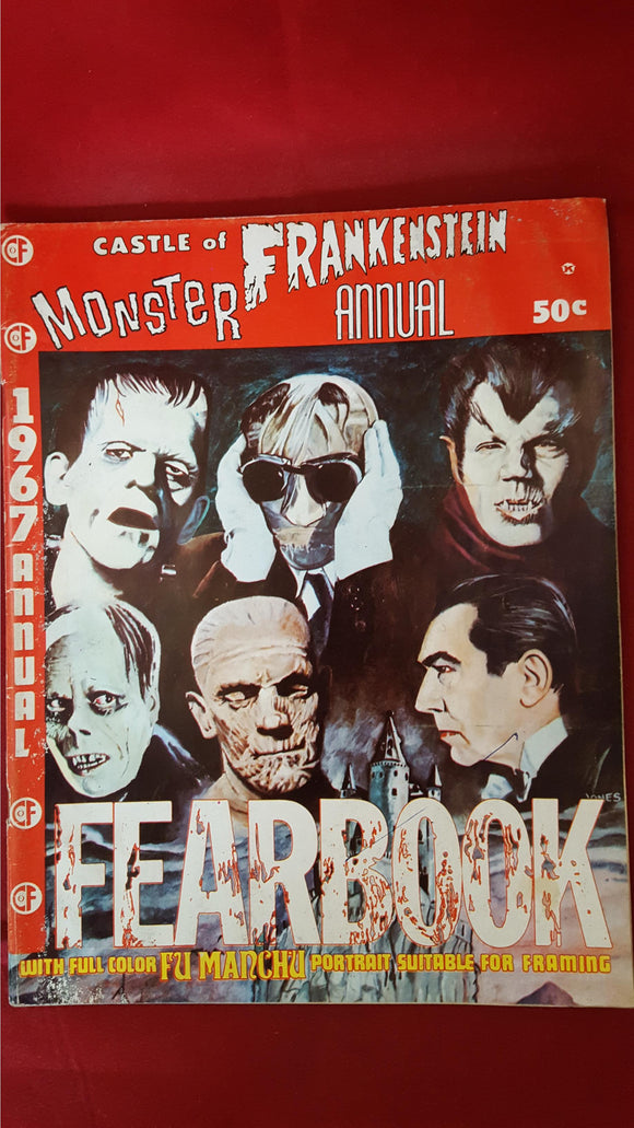 Castle Of Frankenstein Monster Annual, 1967 Year Book