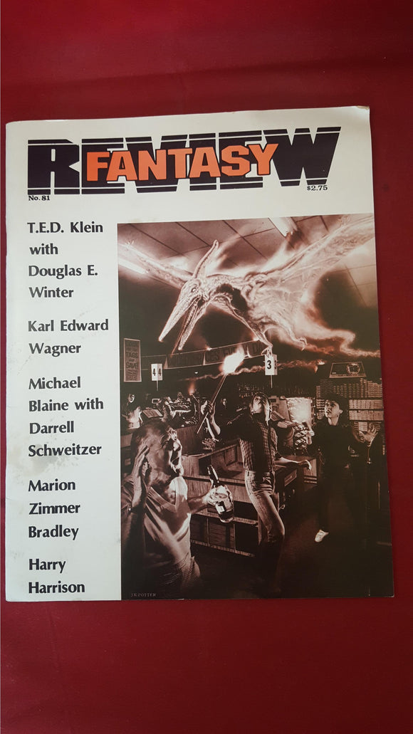 Fantasy Review Number 81 - Robert A Collins, July 1985