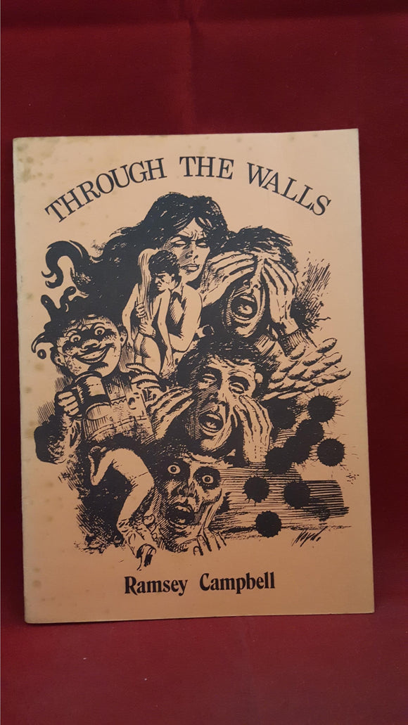 Ramsey Campbell - Through The Walls, BFS Booklet, 1981, 1st, Signed, Limited