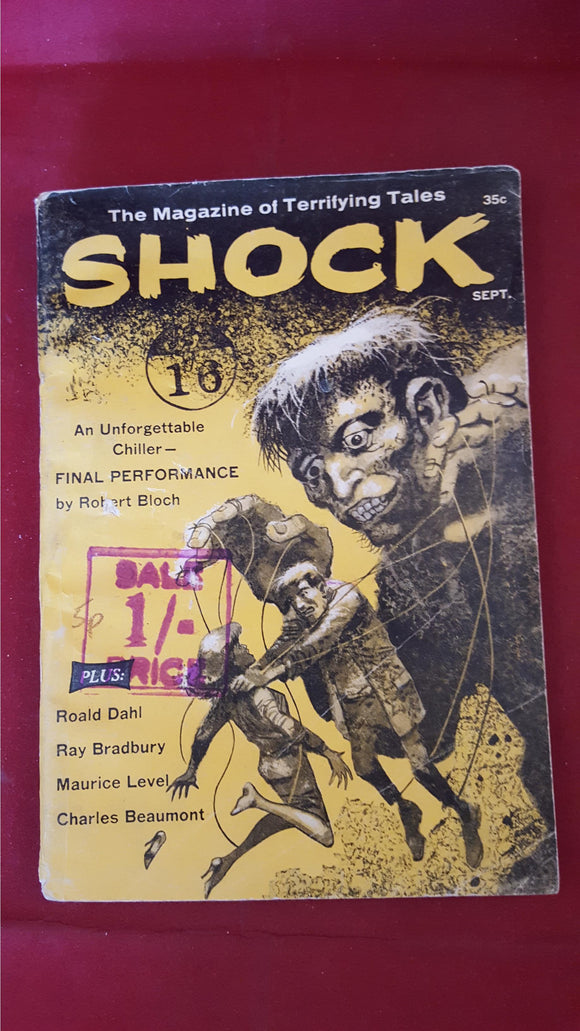 Robert Bloch - Shock Magazine Volume 1 Number 3, Winston, 1960
