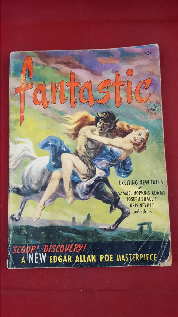 Edgar Allan Poe - Fantastic, Volume 2 Number 1, Ziff Davis, 1953