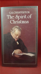 G K Chesterton - The Spirit of Christmas, Xanadu, 1984, 1st Edition