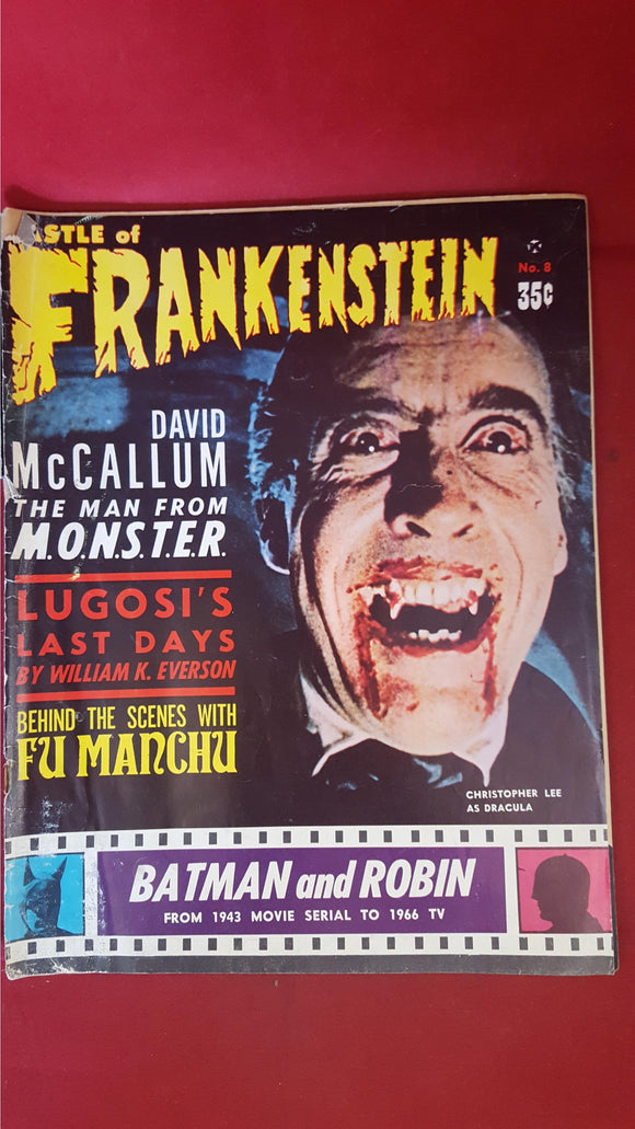 Castle Of Frankenstein Volume 3 Number 2, 1966, Gothic Castle Publishing Co