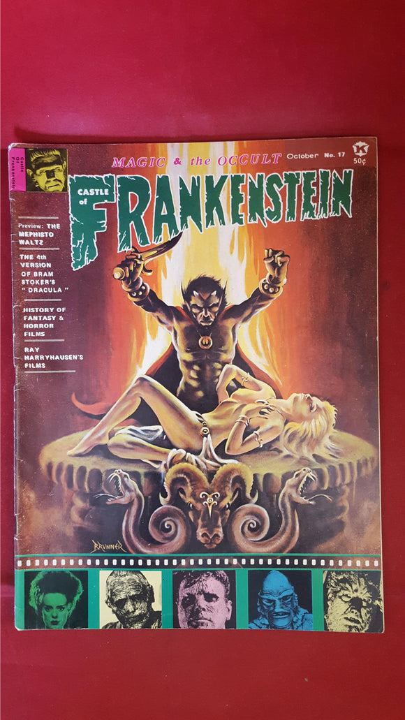 Castle Of Frankenstein Volume 5 Number 1, 1971, Gothic Castle Publishing Co