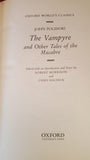 John Polidori - The Vampyre and Other Tales of the Macabre, Oxford, 2008