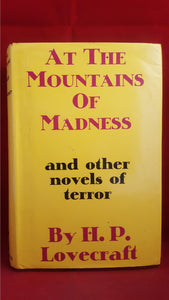 H P Lovecraft - At The Mountains Of Madness, Gollancz, 1966