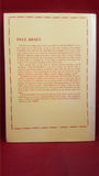 Paul Minet - Late Booking, Frantic Press, 1989, First Edition