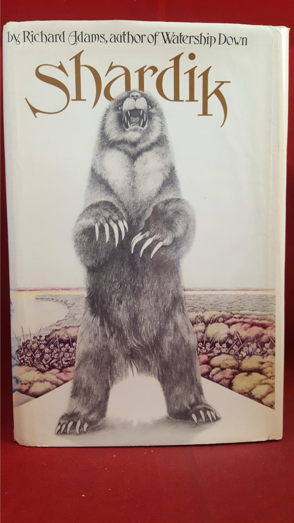 Richard Adams - Shardik, Allen Lane, 1974, 1st, Signed, Inscribed, Shardik Bookmark