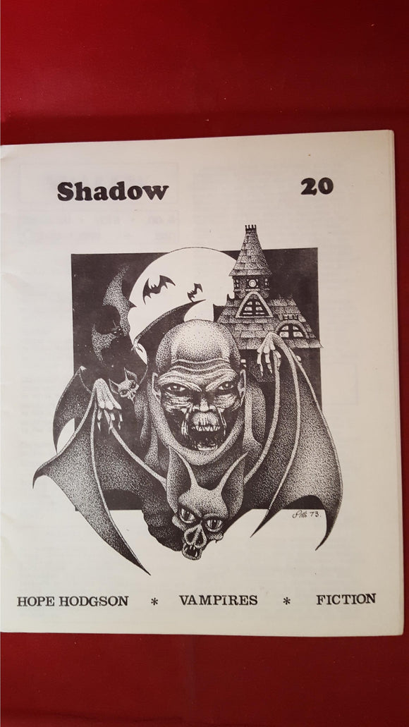 David A Sutton - Shadow Issue 20, Vol 3, No. 3, October 1973