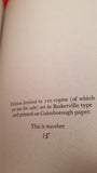 Eric, Count Stenbock - The True Story Of A Vampire, Tragara, 1989, No.15, Letter