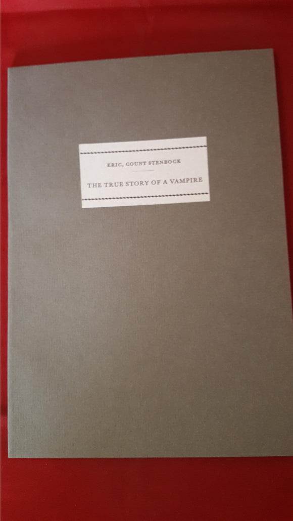 Eric, Count Stenbock - The True Story Of A Vampire, The Tragara Press, 1989, No.14