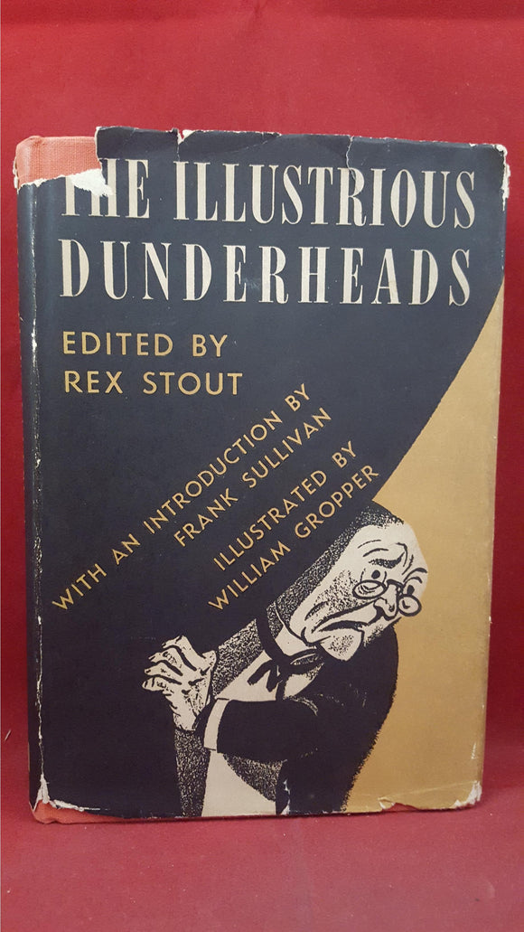 Rex Stout - The Illustrious Dunderheads, Alfred A Knopf, 1942, First Edition