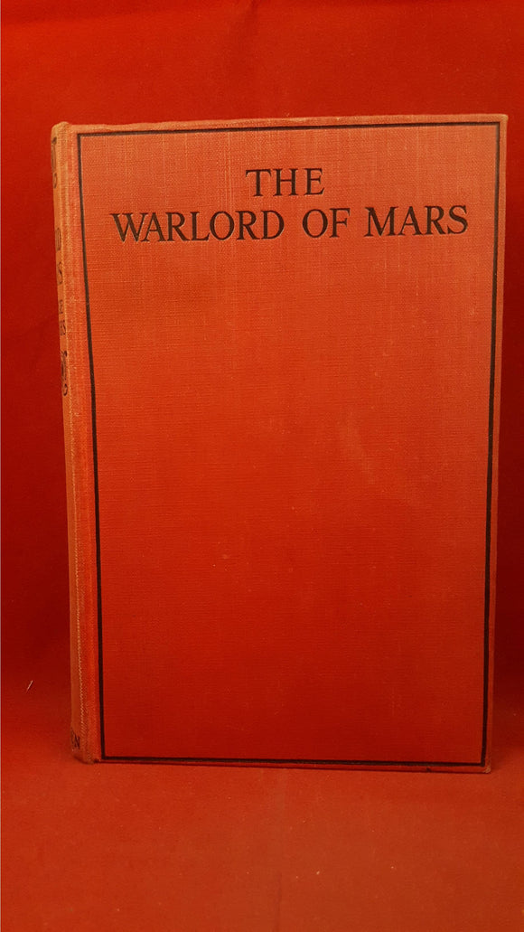Edgar Rice Burroughs - The Warlord Of Mars, Methuen, 1920