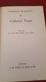 Gerald Bullett - Collected Poems, J M Dent, 1959, First Edition