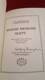 Purefoy Machen - Where Memory Slept, Green Round Press, 1991, First Edition, Signed