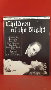 Children of the Night Volume 1 Number 1, Collectors Numbered Edition 385, March 1975