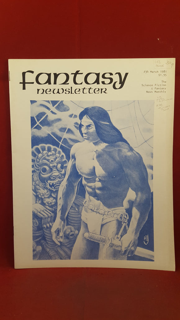 Fantasy Newsletter Volume 4 Number 3 Whole 34 March 1981