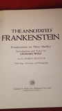 Mary Shelley -The Annotated Frankenstein, Clarkson N Potter, 1977, First Edition