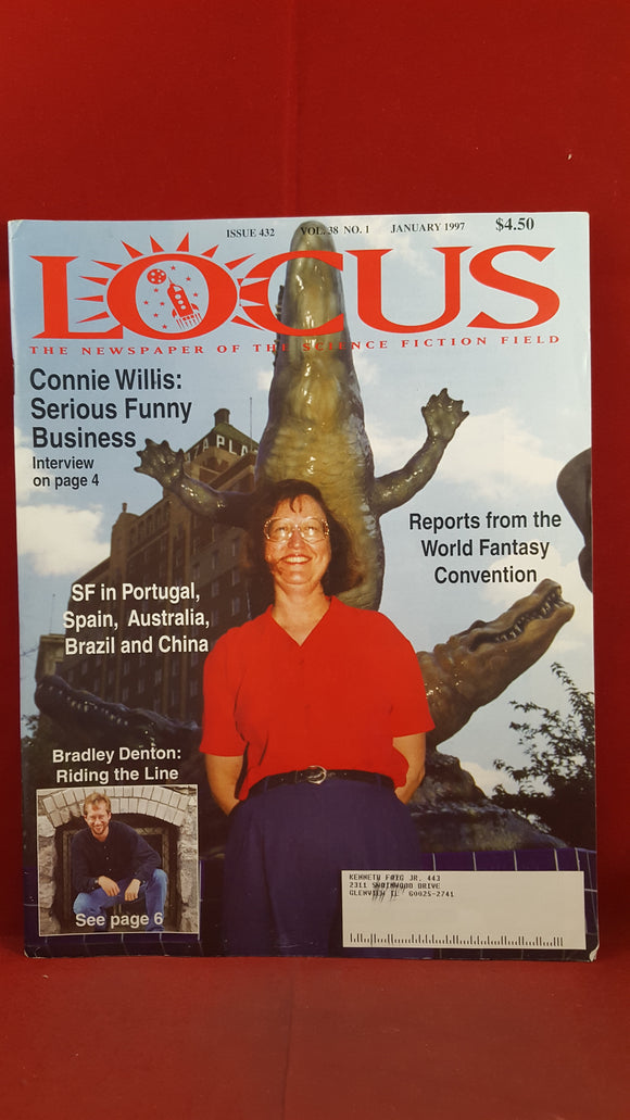 Charles N Brown - Locus  January 1997 Issue 432 Volume 38 Number 1