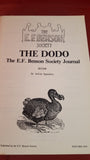 E F Benson Society - The Dodo Number 5 November 1989