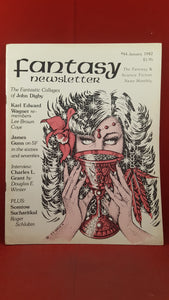 Fantasy Newsletter Volume 5 Number 1 Whole 44 January 1982