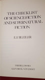 E F Bleiler - The Checklist Of Science-Fiction & Supernatural Fiction, Firebell, 1978