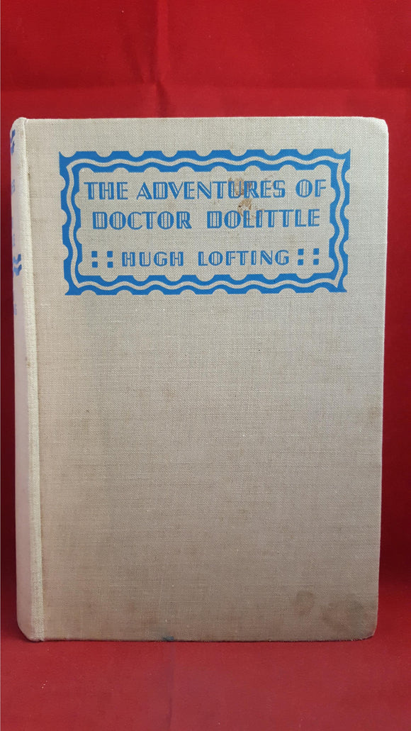 Hugh Lofting -The Adventures Of Doctor Dolittle, Jonathan Cape, 1936, 1st Omnibus Edition