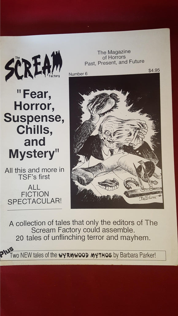 Clifford Brooks -  The Scream Factory Number 6, Deadline Publications, 1991